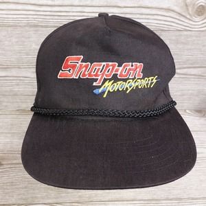 VINTAGE SBAP-ON MOTORSPORTS SWINGSTER SNAPBACK BASEBALL HAT CAP 90s